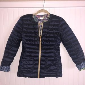 Lilly Pulitzer reversible puffer coat!
